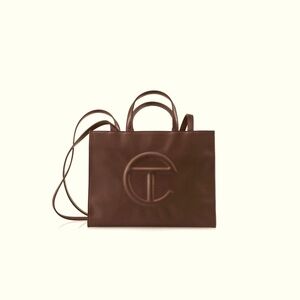 Telfar Medium Chocolate Shopping Bag